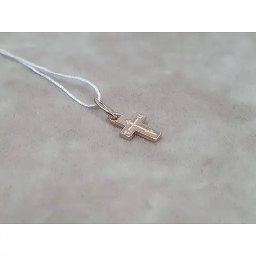 Золотий хрестик Tango Врятуй і збережи. 240238 - фото 5