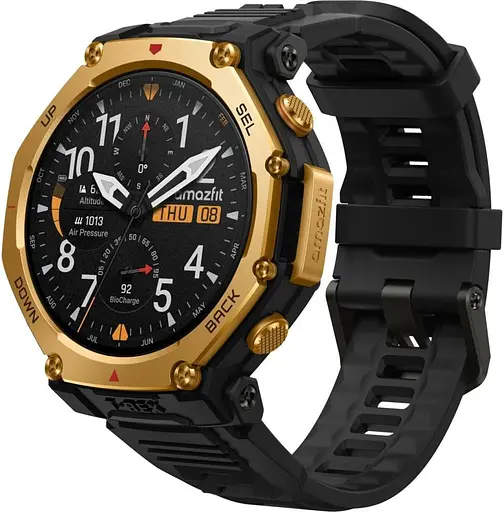 Смарт-годинник Amazfit T-Rex 3 Pro Black Gold (W2444OV5N) - фото 4
