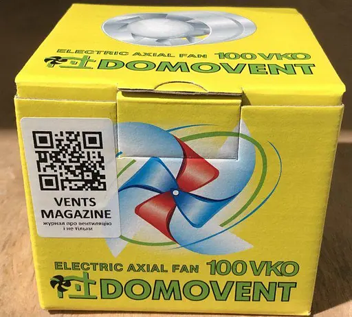 Вентилятор канальный осевой Домовент 100 ВКО Белый 30412 - фото 6