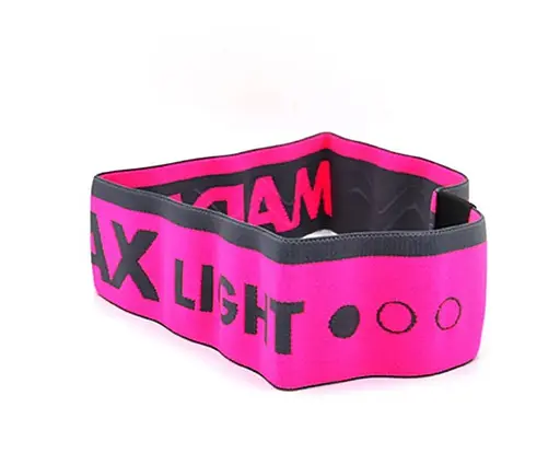 Набір тканинних гумок MadMax MFA-305 Hiploop для фітнесу та спорту 3 шт. Grey/Pink (MFA-305-3set) - фото 4