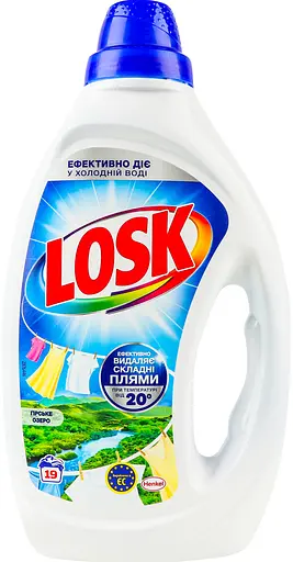 Гель для стирки Losk для белых вещей Горное озеро, 855 мл - фото 6