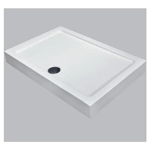 Піддон Dusel D104 100x80x13,5 710410 Білий - фото 1