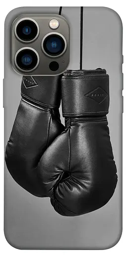 TPU чохол Чорні боксерські рукавички - фото 1