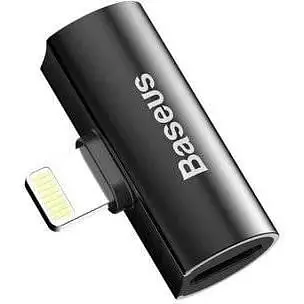 Адаптер Baseus L46 Lightning to 2 x Lightning Black (CAL46-01)