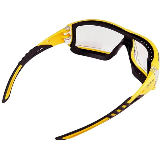 Очки Stanley Rubber Gasket прозрачные поликарбонатные с мягкими резиновыми дужками (SYE15-11D) - фото 5
