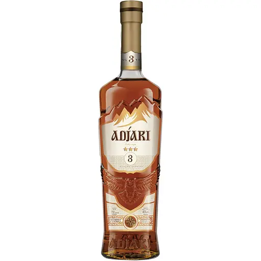 Бренди Adjari 3 звезды 40% 0.7 л
