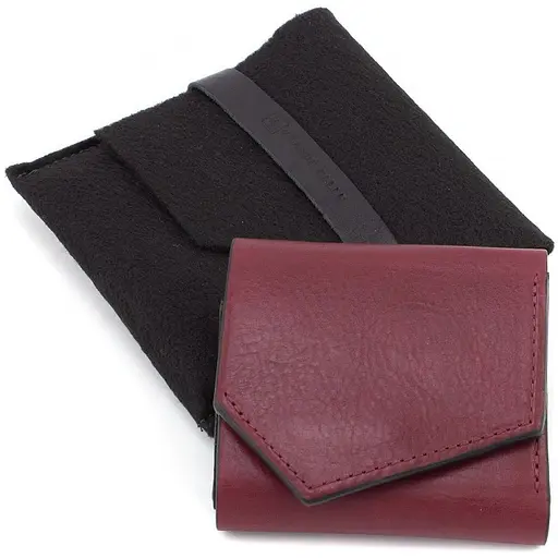 Кожаный кошелек Grande Pelle 10х9.5х2 см acs0029301 - фото 4