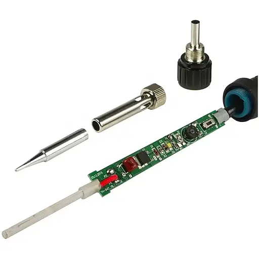 Паяльник WEP 947-III с подставкой, жалом 900M, выключателем, рег. t 220-480 гр C, индикатором работы (60W, 220V) - фото 4