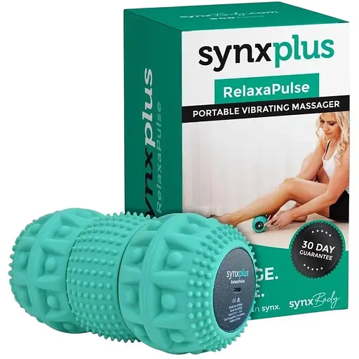 Портативный вибрационный массажный ролик RelaxaPulse