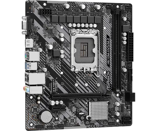 Mатеринська плата ASRock H610M-HVS/M.2 R2.0 LGA 1700 (H610M-HVS/M.2 R2.0) - фото 2