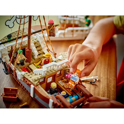 Конструктор LEGO One Piece Пиратский корабль Вездеходный Мерри 1376 деталей (75639) - фото 8