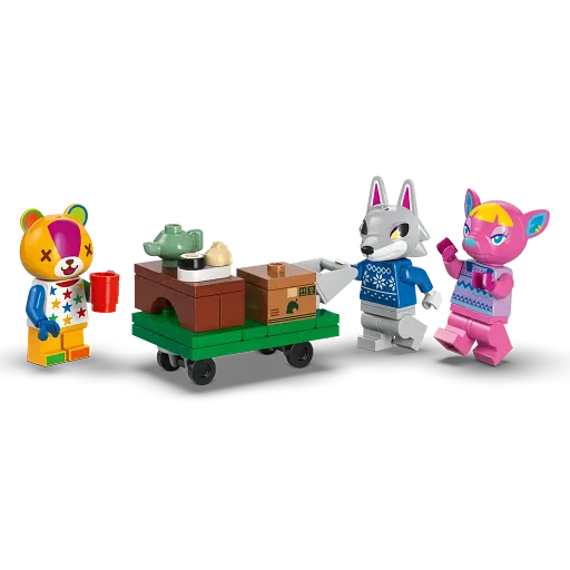 Уценка. Конструктор LEGO Animal Crossing Творческие дома: сезоны развлечений 814 деталей (77057) - фото 8