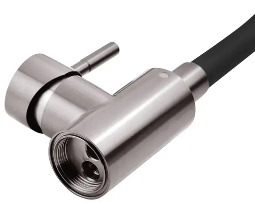 Змішувач для кухні Kroner KRP Edelstahl Klassisch - PVD035BLK (CV032635) - фото 6