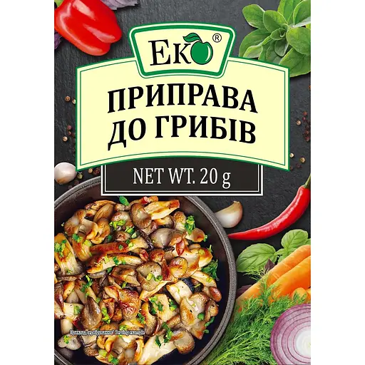 Приправа Еко до грибів 20 г (16106) - фото 1