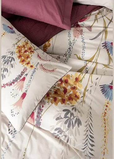 Комплект постільної білизни євро 200х220 Flos - Claret Red ранфорс TC303376012 - фото 2