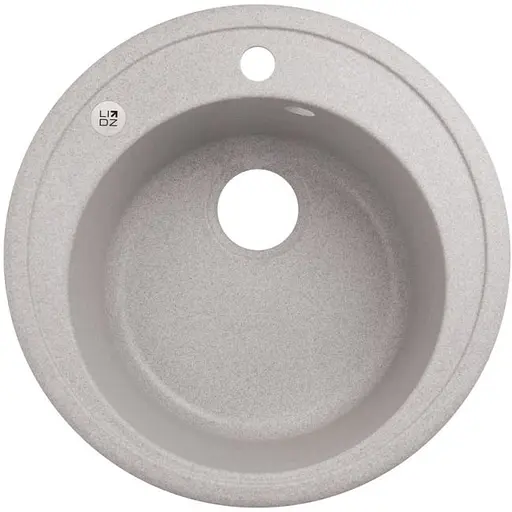 Кухонная мойка Lidz D510/200 GRA-09 (LIDZGRA09D510200) - фото 1