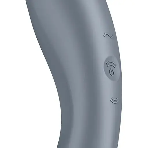 Вакуумный стимулятор Satisfyer Curvy Trinity 1 Bluegrey - фото 3
