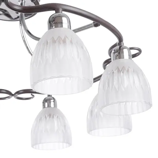 Люстра стельова Brille E14 40W BR (LK-288C/8) - фото 6