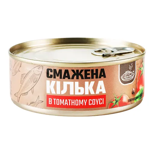 Уценка. Килька Banga жаренная в томатном соусе 240 г (917003)
