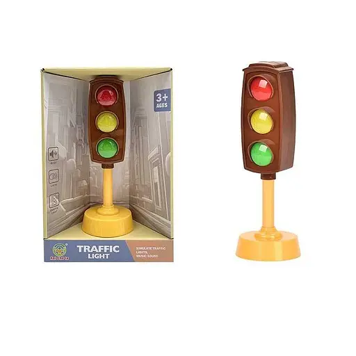 Светофор 2192 E-44/40034, подсветка, мелодии, 2 режима работы, в коробке (6969483240034) - фото 2