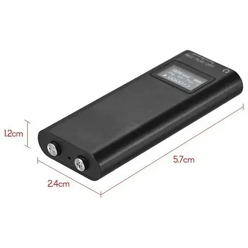 Мини-диктофон JNN Q25 с активацией на звук 8Gb с LCD экраном - фото 5