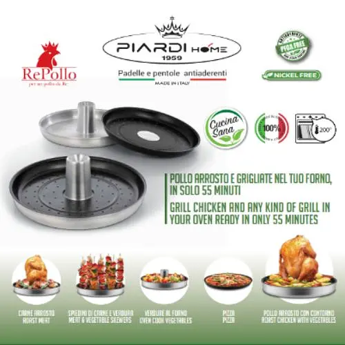 Форма для гриля 30 см Piardi Home (REP3015AL00) - фото 5