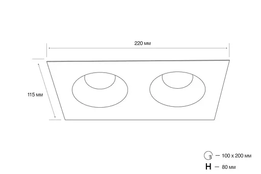 Точковий світильник MJ-Light M045S-2 WH - фото 3