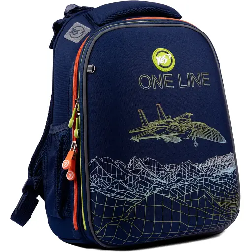 Рюкзак шкільний каркасний Yes H-12 Aircraft