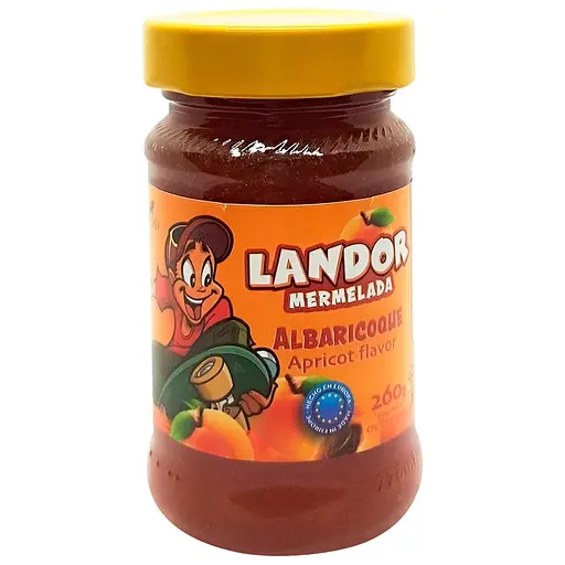Джем Landor абрикосовий 260 г 