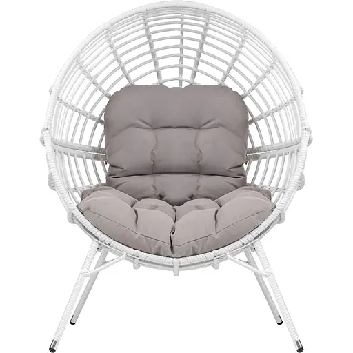 Садовое кресло Di Volio Arancia бело-серый