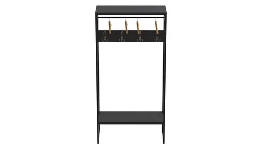 Вішалка модульна підлогова Треліс 14 180x90x38 чорний ДСП Сосна Кембра 16мм FRD-104348 - фото 4