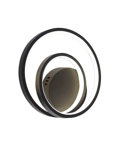 Бра, настінний світильник Goldlux 331854 Zefira LED 1x15W 4000K 1800Lm IP20 чорний - фото 3