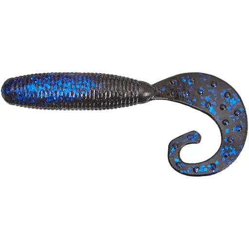Силікон Reins Fat G-Tail Grub 4" B11 Blue Belly (8 шт/уп)