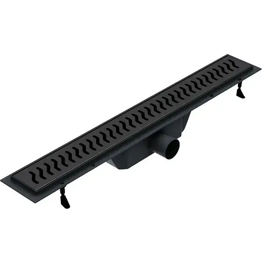 Трап лінійний Volle 800 мм з решіткою хвиля de la noche Master Linea 9000.202804 - фото 1