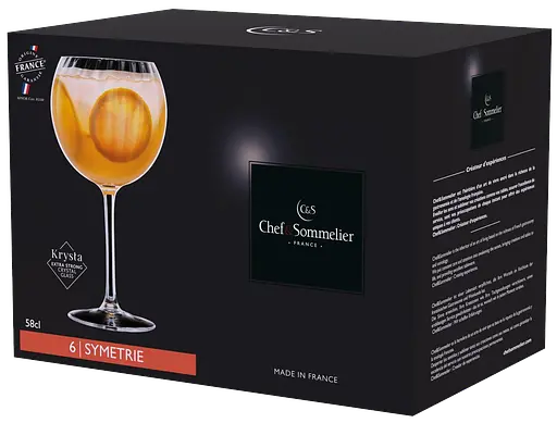 Набор бокалов C&S Symetrie 6х580 мл (6939893) - фото 4