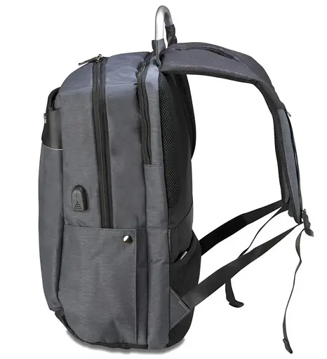 Рюкзак міський Semi Line USB 30 Grey (P8002) - фото 3