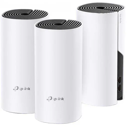 Mesh-система TP-Link mesh Deco E4 AC1200 3Pcs White 802.11ac (DECO-E4-3-PACK) - фото 1