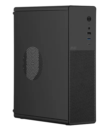 Корпус 2E Credo Slim V90B-400 с блоком питания ATX400 Black (2E-V90B-400) - фото 1