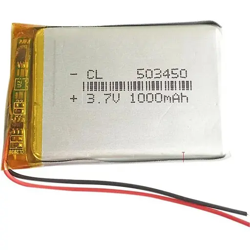 Полимерный аккумулятор Jinyu 5x34x50 мм 650 мАч универсальный