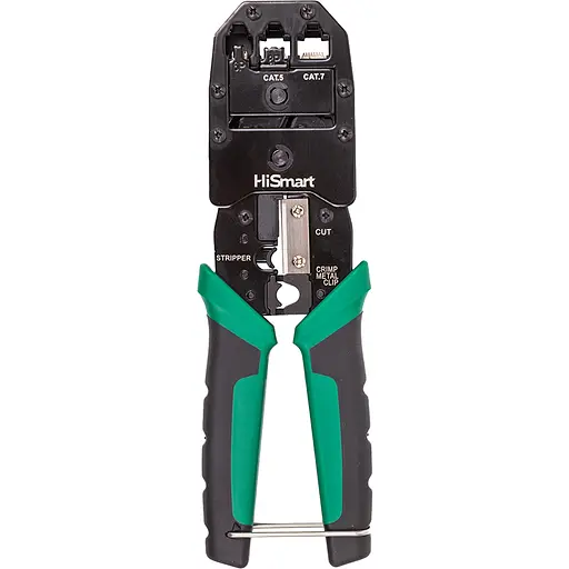 Кліщі для різання та обтискання кабелю HiSmart CAT7 - фото 1