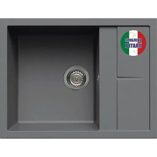 Кухонна мийка Elleci Unico 125 TITANIUM 73