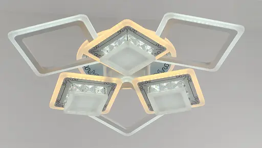 Люстра світлодіодна VALESO V K28996-3+3 з пультом - фото 3