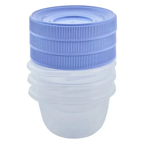 Набір контейнерів "омега" 3 шт/наб 0.285 л пр. бузк. 169025