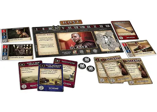 Настольная игра Gale Force Nine Спартак: Игра Крови и Предательства (Spartacus: A Game of Blood & Treachery) (англ.) (SPAR001) - фото 3