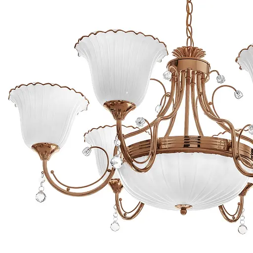 Люстра подвесная Brille классическая в гостиную BKL-045S/9 E27 FG - фото 2