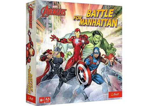 Настільна гра Trefl Месники: Битва за Мангеттен (Marvel Avengers: Battle for Manhattan) (02512)