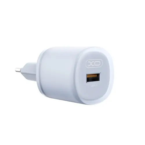 Мережевий зарядний пристрій XO L157 1USB QC3.0 18W charger Синій - фото 1