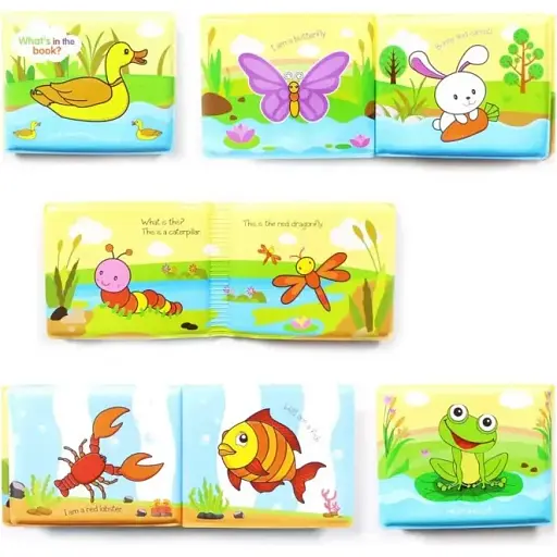 Іграшка книжка для купання Bambi Книжка Качечка A531-2-3  - фото 3