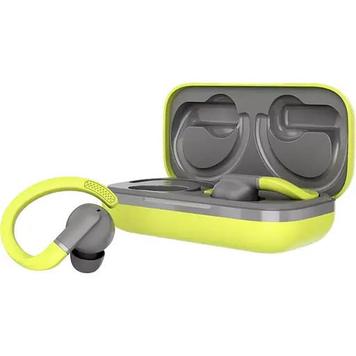 Навушники Canyon TWS OnRun 11 Sport Wireless charge Green (CNS-TWS11GR) - фото 3