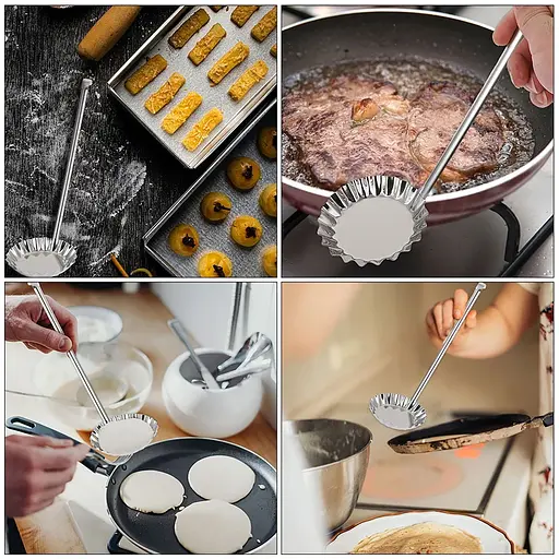 Форма для смаження у фритюрі на паличці з нержавіючої сталі, Kitchen Master 87424 - фото 2